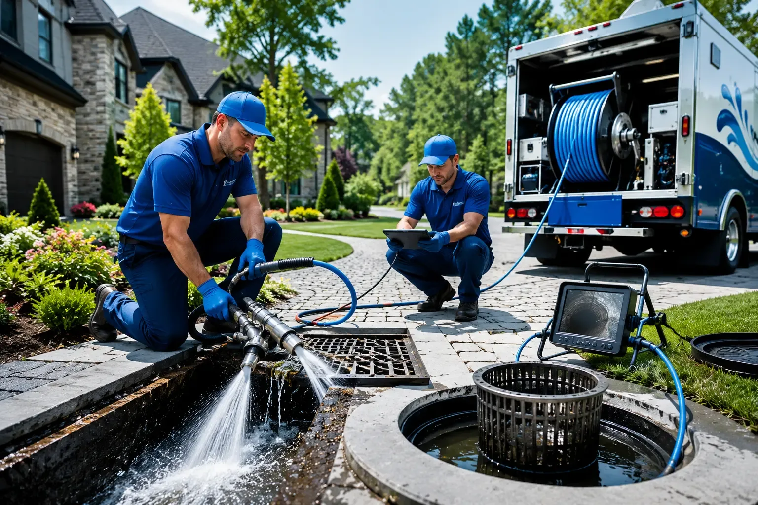 Local outdoor drain cleaning professionals in Hartford, MI