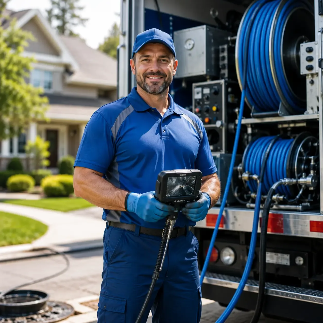 Local outdoor drain cleaning specialists in Hartford, MI